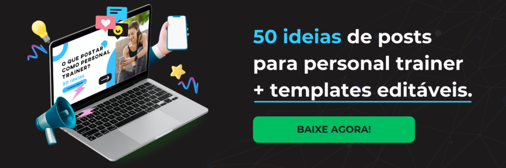 Baixar Ebook 50 ideias de posts para personal + templates